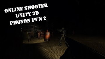 Unity 3d project. Online shooter. Photon Pun 2