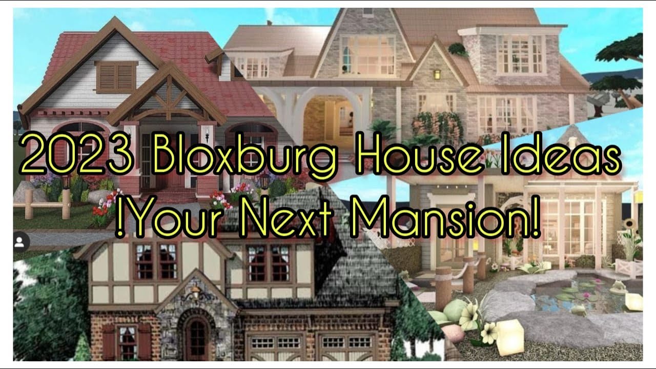 ideia casa Bloxburg!. em 2023  Fachadas de casas, Ideias de casas, Casas  simples e bonitas