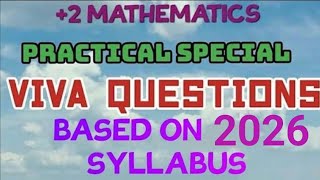  MATHS PRACTICAL EXAM 2026//VIVA QUESTIONS//BASED ON 2026 SYLLABUS//LAB 1,2,3,4,10,11,13,18....