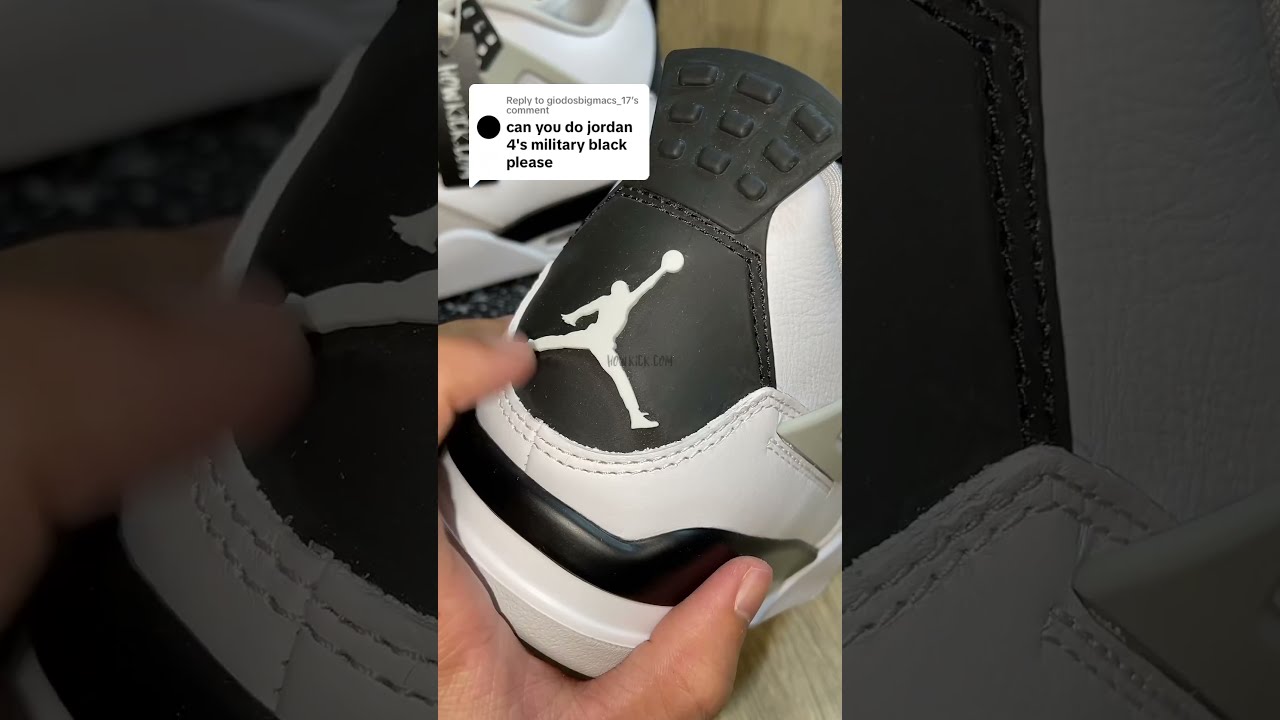 Howkick Unboxing Legit Check Reps Jordan 4 Military Black