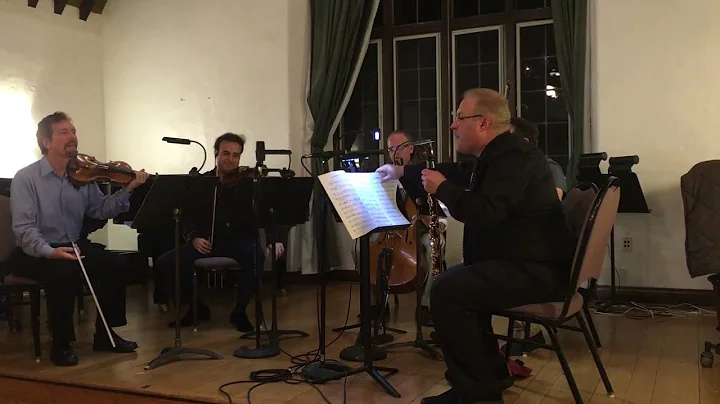 Brahms Clarinet Quintet - David Blumberg Clarineti...