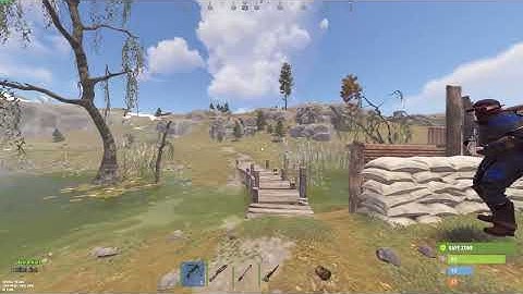 Shooting in safezone? #RUST #BUG