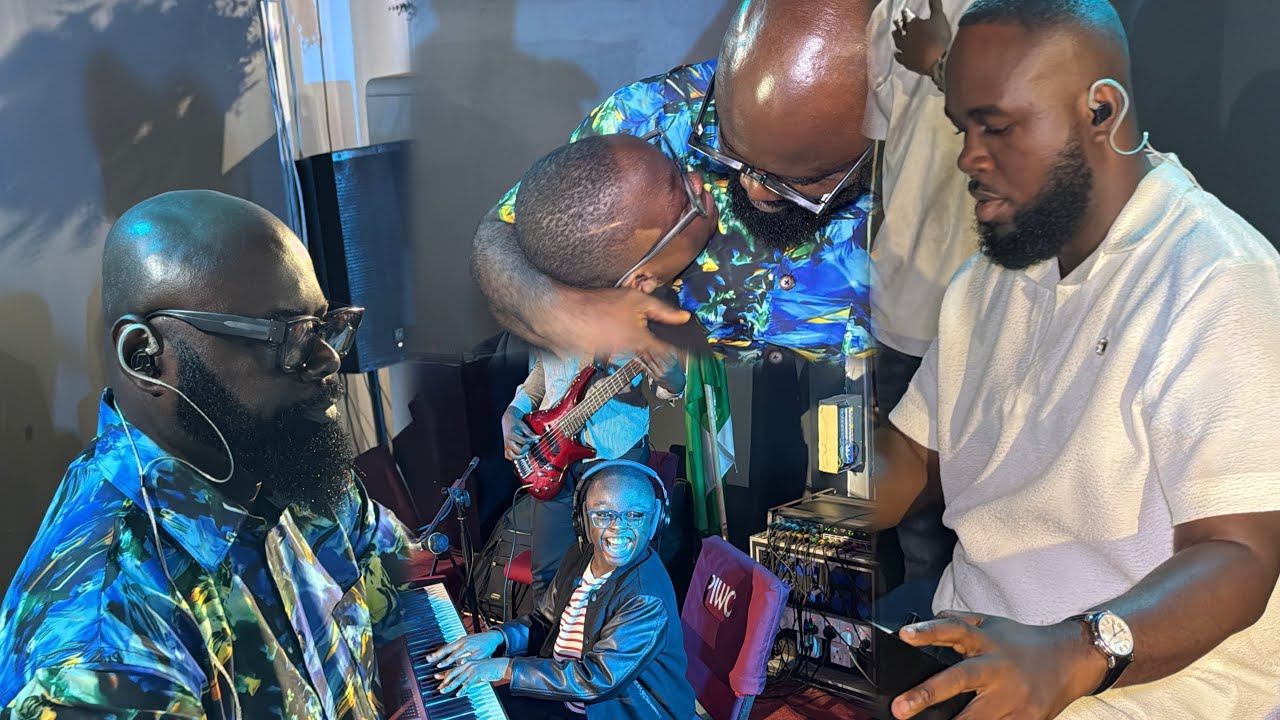 Dream Come true for Jude Koffie, James Mireku & Shadrack Yawson finally surprised him 🎹✌️👏