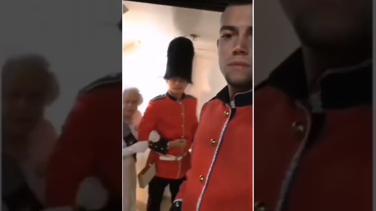 Taking Selfie With The Queen Elizabeth 