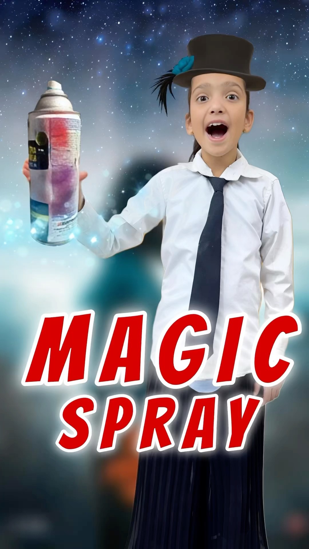 Magic ✨  Spray? #comedy #jagga #funny #aaganwadikebacche #dhonisir #trending #chiku #magic