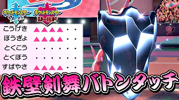 絆 全員 バトンタッチ 覚えれば強い説 積み技をバトンしていった先のステータスがバグレベルに強い バトンタッチ統一で目指せ一等賞 ポケモン剣盾 ゆっくり実況 Mp3