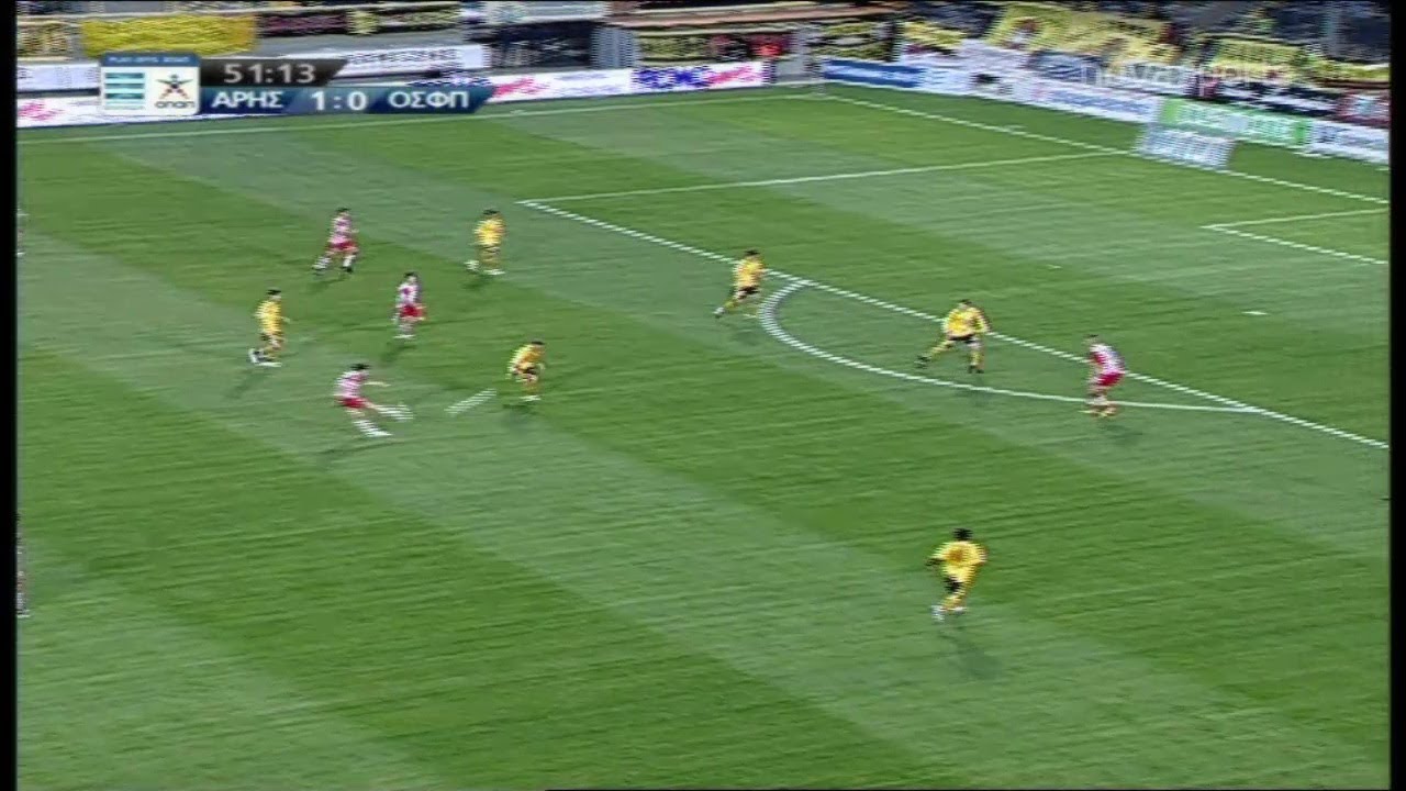 Άρης - Ολυμπιακός (2-0), 28/04/2010