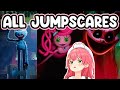 [spoiler warning] Miko's reaction to all jumpscare in Poppy Playtime chap 1 2 3
