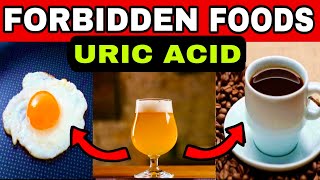 6 FORBIDDEN Foods for HIGH URIC ACID and the 6 Best to LOWER URIC ACID
