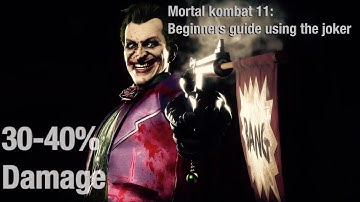 mortal kombat 11: how to use the joker beginners guide