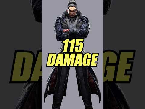 115 DAMAGE | Kazuya Mishima Combo Tekken 8 Season 3 #tekken8 #shorts #youtubeshorts