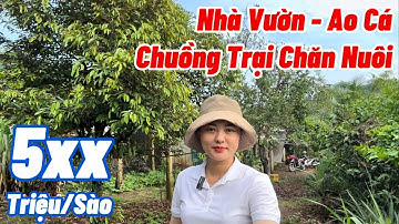 BĐS ĐỒNG NAI, Cần Bán Nhà Vườn Ao Cá Chuồng Trại Chăn Nuôi Ngay Khu Dân Cư, Cách QL1A chỉ 3km