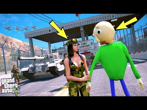 BALDİ ASKERİ ÜSTEKİ GÜZEL KIZI SEVGİLİN YAP GÖREVİ! - GTA 5