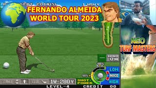 FERNANDO ALMEIDA WORLD TOUR 2023 ⛳ Neo Turf Masters (NEOGEO) - Gameplay en Español