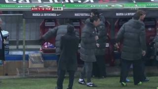 Diego Forlan Goal Against Barcelona 15.2.2010 720P Hd