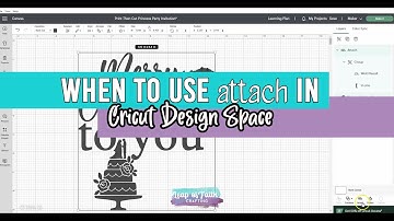 Attach Vs Weld Vs Group in Cricut Design Space