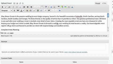 Add a read more section to your wordpress page or post