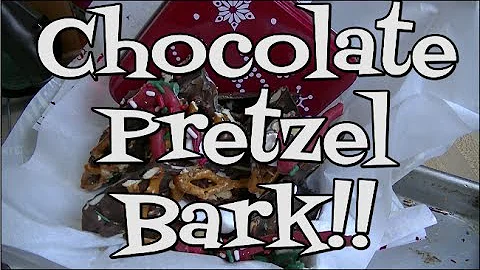Chocolate Pretzel Bark!! Noreen's Kitchen