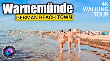 Warnemünde 4K Walking Tour - Summer 2025 | Charming German Beach Town
