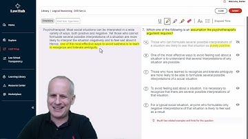 Efficiently Using the Negation Test to ID a LSAT Assumption w/ LawHub Logical Reasoning Drill Set 11