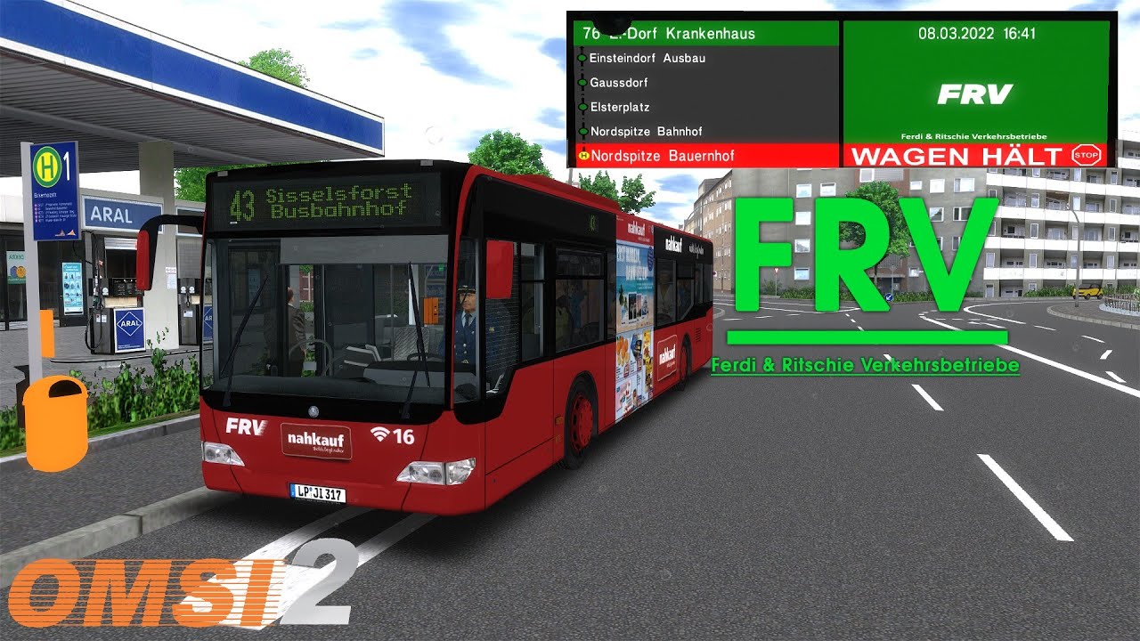 OMSI 2  | FRV Facelift unterwegs auf Städtedreieck 21 |