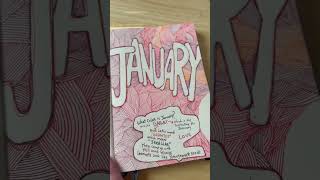 What Color Is January handlettering dailydoodle journaling