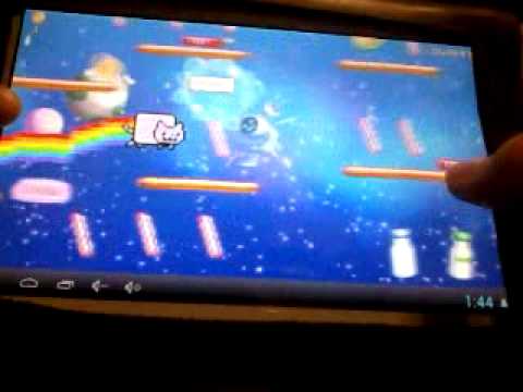 Nyan Cat:Lost in Space прохождение №1-Котэ няшка Печенька Наркоман.