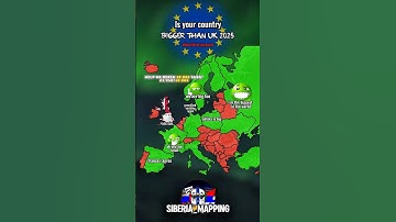 is your country bigger tham uk #europe #geography #mapping #map #history #mapper