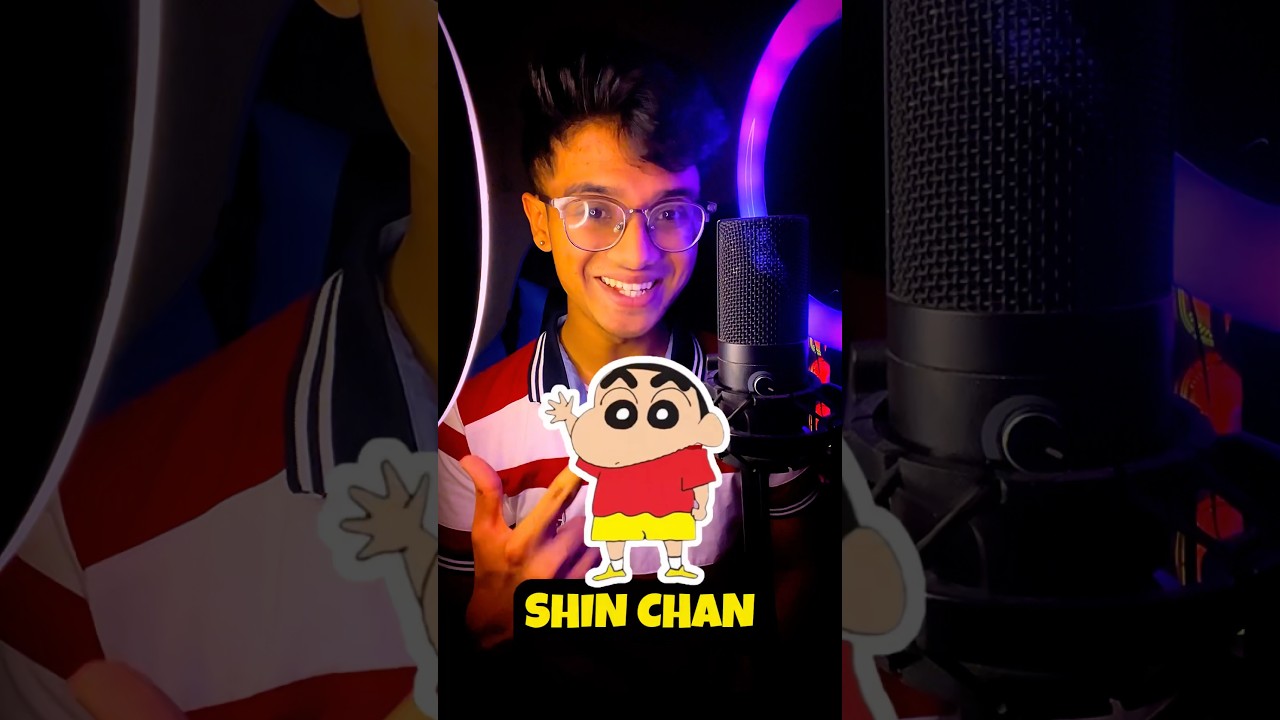 Shin Chan Song! 👶 in 6 Languages! ❤️ 