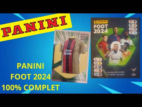 PANINI FOOT 2024 100% COMPLET + UE00 