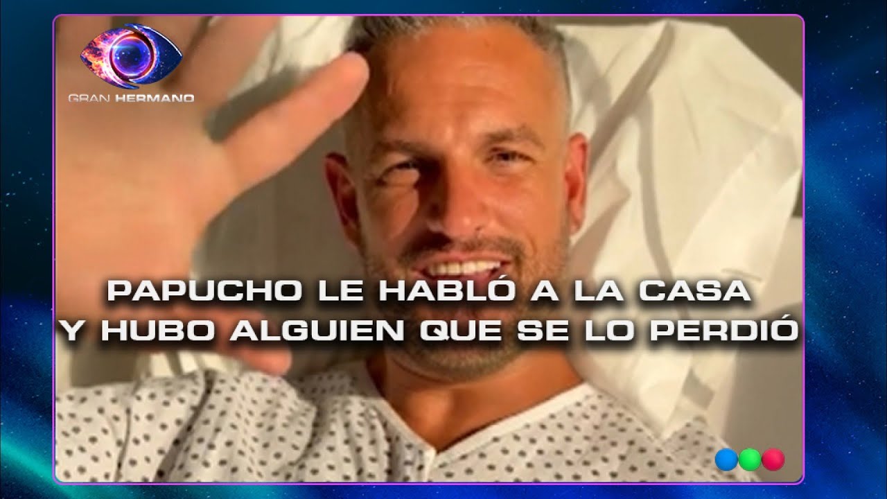 El saludo de Claudio desde el hospital: "Estoy un poco bajón por irme de esta manera" -Gran Hermano
