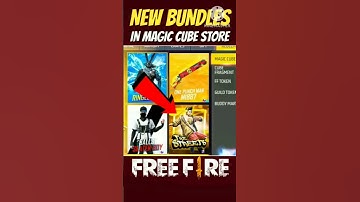 New Bundles Add Magic cube Store 😱🤯 #freefire #shorts