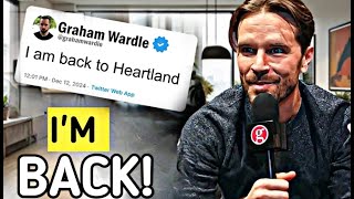 Graham Wardle Confirms His Return to Heartland Season 19 – Official Announcement!