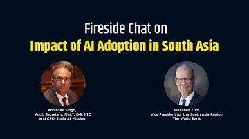 Fireside Chat on AI Adoption in South Asia | Shri Abhishek Singh, AS, MeitY & DG, NIC