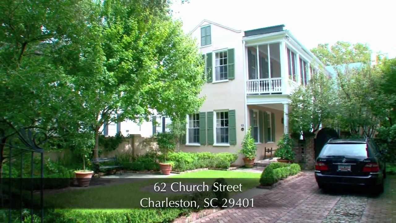 Charleston Real Estate Video 62 Church Street Charleston, South Carolina 29401 YouTube