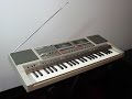 Casio synthesizer  casiotone ck500  boombox personal recording studio