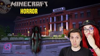 ESCAPE from SCARY SCHOOL with Miss Aga 👨‍🎓 Minecraft Horror screenshot 3