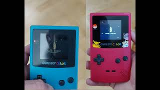 vetro gaming TFT Gameboy color display side by side comparison. screenshot 4