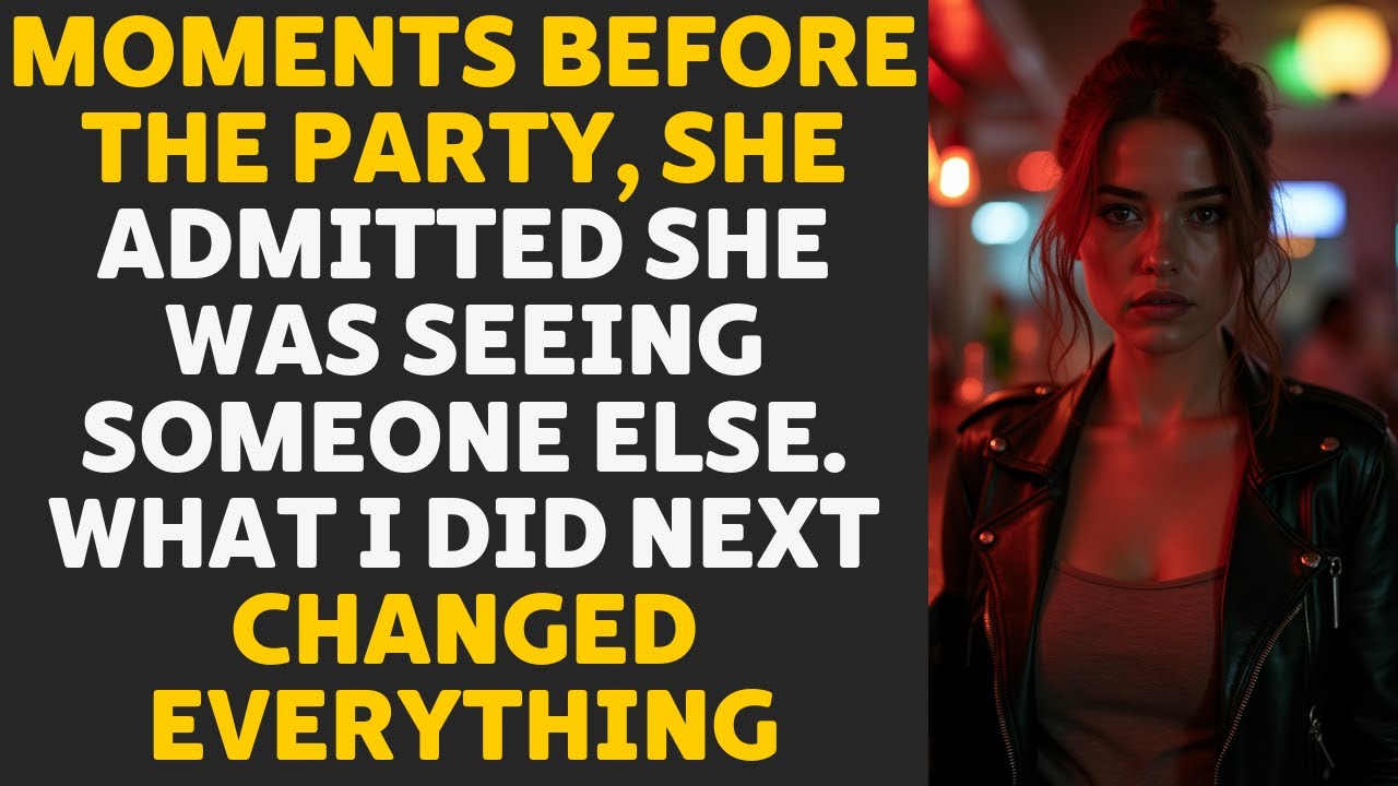 Right Before the Party, She Admitted Everything — and My Reaction Left