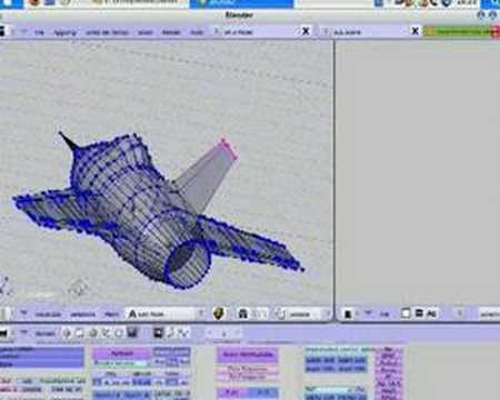 How to make a simple aircraft in Blender