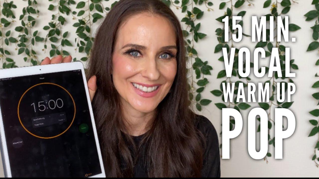 15 Min. Vocal Warm up für Pop-Gesang - Sing dich mit mir zusammen ein!