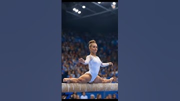 Grace on the balance beam!#sports #dance #beautiful #performance #ai