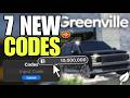 *NEW CODES* ROBLOX GREENVILLE CODES IN MAY 2026 | ALL WORKING CIDES IN GREENVILLE 2026