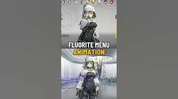 【Arknights Endfield】Fluorite’s Menu Animation Be Like