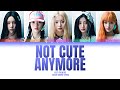 ILLIT 아일릿 NOT CUTE ANYMORE Color Coded Lyrics 