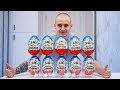 ОТКРЫЛ 10 ОГРОМНЫХ НОВОГОДНИХ KINDER СЮРПРИЗОВ и ОФИГЕЛ! ГАЛИМЫЙ РАЗВОД!