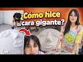 ¿Como hice la cara gigante? #asmr #diy #manualidades #escultura