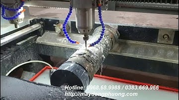 Máy điêu khắc đá 4d | Máy CNC đục tượng