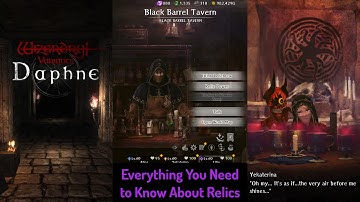 Alchemy: How Relics and Relicbrew System Works — Wizardry Variants Daphne ウィザードリィ ヴァリアンツ ダフネ