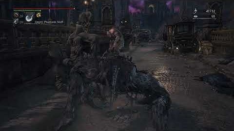 Messing around with the debug menu on Bloodborne